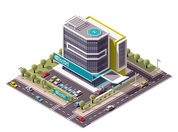 Hospitals and offices